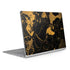 Black and Gold Scattered Marble Surface Book 2 15in Skin